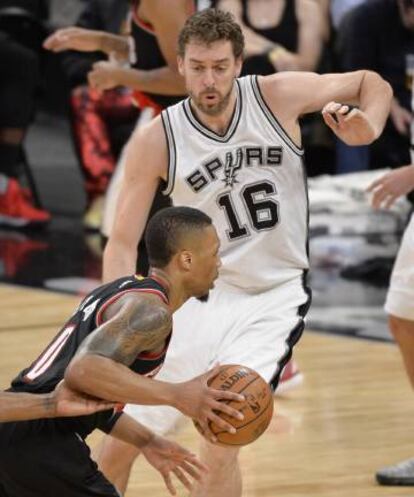 Pau Gasol y Lillard.