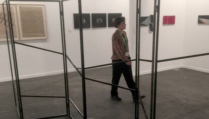 Biombo de la artista Ángels Ribé adquirido por el museo Reina Sofía.