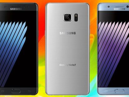 Filtradas las imágenes con los nuevos colores del Samsung Galaxy Note 7