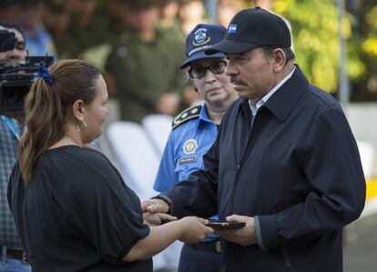 El presidente de Nicaragua, Daniel Ortega.
