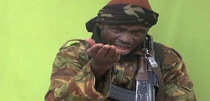 Imagen del líder de Boko Haram, Abubakar Shekau.