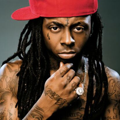 El <i>rapero</i> Lil Wayne.