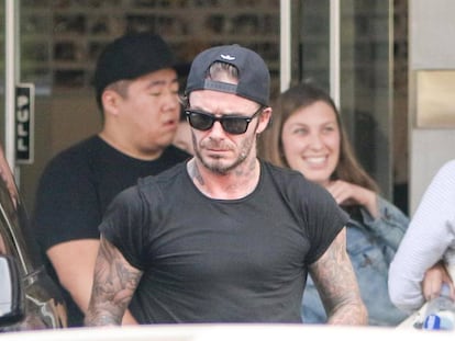 Beckham, el 2 de febrero en Los Angeles.