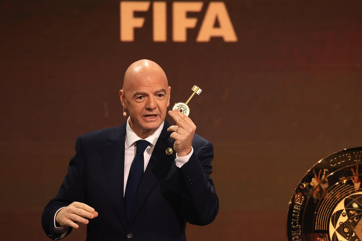 Infantino World Cup, Champions with garnish