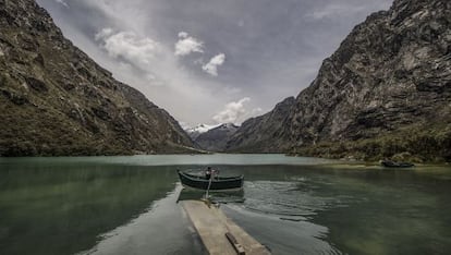 Callejón de Huaylas, en Perú, donde existen cerca de 400 lagunas de origen glaciar.