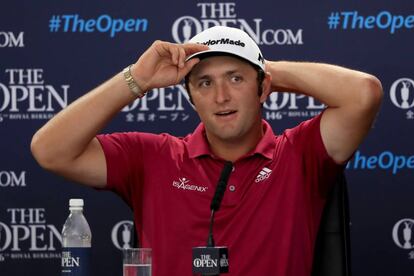 Jon Rahm, en Royal Birkdale.