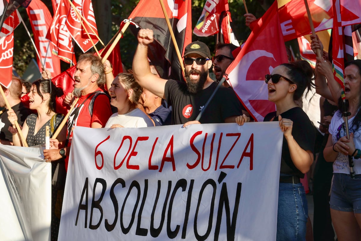 El grupo de sindicalistas de ‘Las seis de la Suiza’ obtiene el tercer grado penitenciario