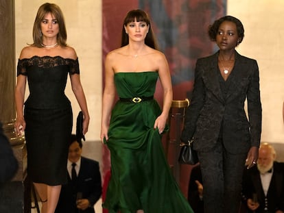 Desde la izquierda, Penélope Cruz, Jessica Chastain, Lupita Nyong'o y Diane Kruger, en 'Agentes 355'