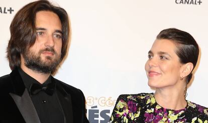 Carlota Casiraghi y Dimitri Rassam, el 2 de marzo de 2018 en los premios César.