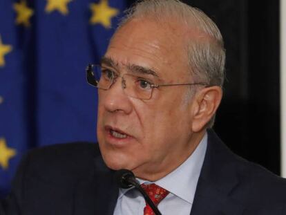 El secretario general de la Organización para la Cooperación y el Desarrollo Económicos (OCDE), Ángel Gurría.
