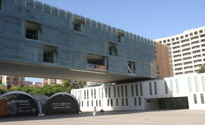 La sede del Ayuntamiento de Benidorm.