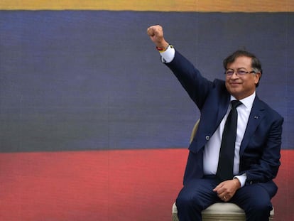 El presidente de Colombia, Gustavo Petro