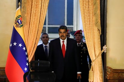 Nicolás Maduro, en el Palacio de Miraflores, en Caracas, el pasado 2 de agosto.