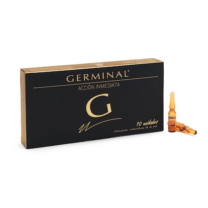 Las clásicas ampollas de Germinal son las favoritas de Natalia Belda y Alba Nava. Compra por 16,90€ en Amazon.