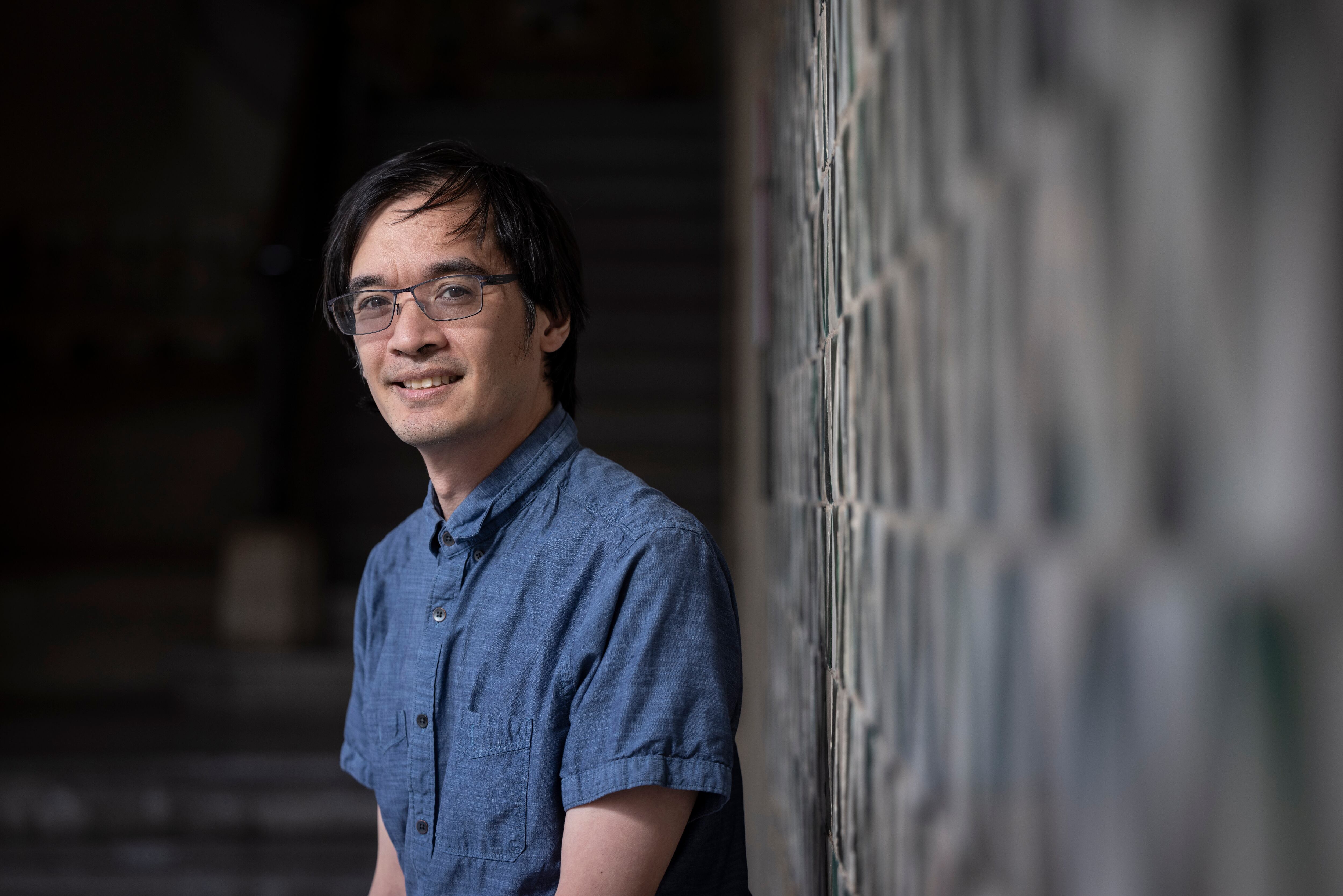 El matemático Terence Tao, fotografiado el 18 de septiembre en el Instituto de Estudios Catalanes, en Barcelona.