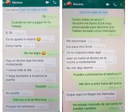 Mensaje del caso Mariana Sánchez