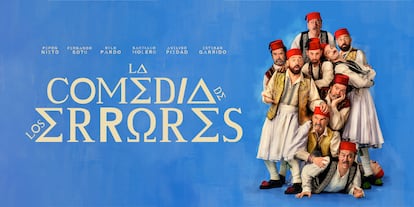 Cartel promocional de 'La comedia de los errores'.