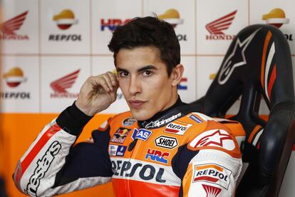 Marc Márquez, en els recents testos de Sepang.