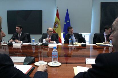 Mariano Rajoy presidió ayer la Comisión Delegada para Asuntos Económicos del Gobierno.