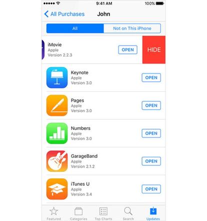 Es muy sencillo ocultar apps en el iPhone