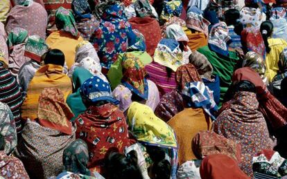 Mujeres de la tribu Tarahumara, en M&eacute;xico.