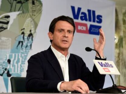 Al anunciar su apoyo a Colau, para frenar a Maragall, el ex primer ministro marca su propia línea, como en Francia