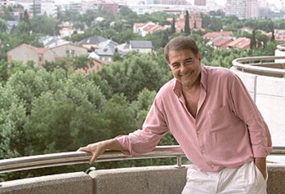 El actor Juan Luis Galiardo.