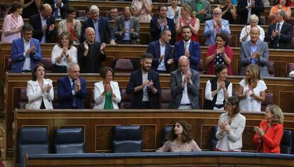 El pleno del Congreso de los Diputados.