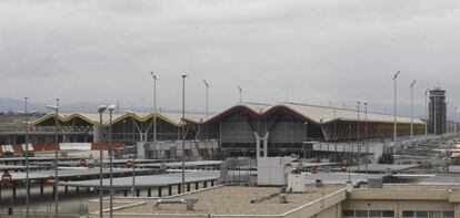 Vista de la terminal 4 del aeropuerto de Barajas de Madrid