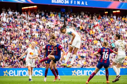 DVD 1214 25/5/2024).  BILBAO, España.

FINAL UEFA WOMENS CHAMPIONS LEAGUE.
ESTADIO SAN MAMAMES.
FC BARCELONA VS OLYMPIQUE DE LYON / INMA FLORES