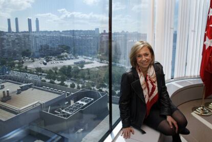 Ana María Ferrer, presidenta de la Audiencia Provincial de Madrid, en mayo.