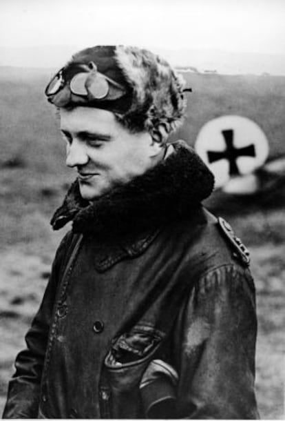 El piloto Manfred von Richthofen, conocido como Barón Rojo.