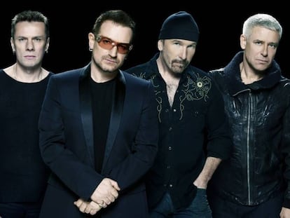 Imagen promocional de U2.