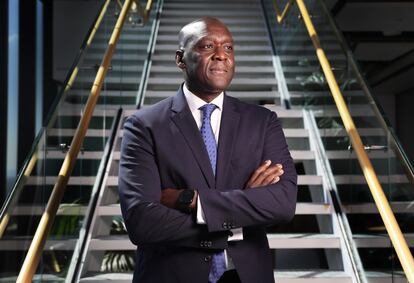 Makthar Diop, director general de la Corporación Financiera Internacional (IFC) en la sede de IE University en Madrid.