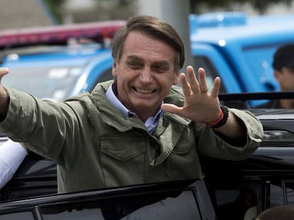 Jair Bolsonaro, presidente eleito do Brasil.