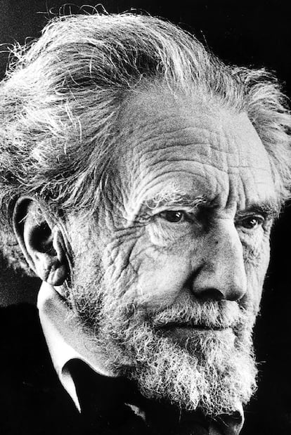 El poeta Ezra Pound.