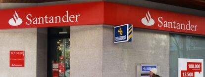 Oficina de Banco Santander.