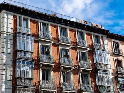 Edificio de viviendas, en Madrid.