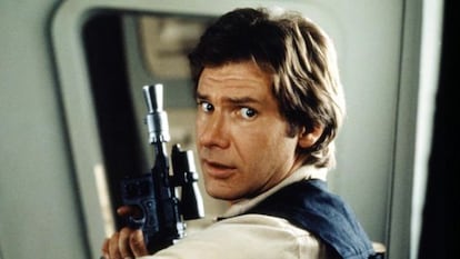 Harrison Ford, como Han Solo en la trilogía original de 'Star wars'.