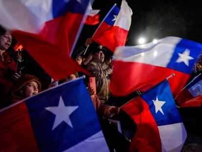 Seguidores del Partido Republicano celebran el resultado de las elecciones del pasado 7 de mayo.