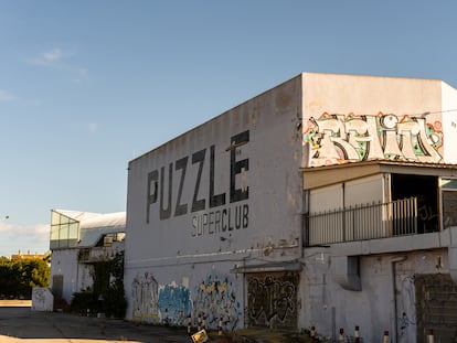 L'edifici de Puzzle, a València, una de les discoteques de la Ruta.