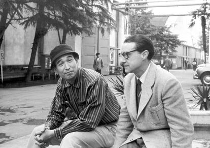 José Suárez con Kurosawa