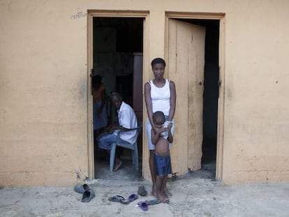 <span >Pobreza en República Dominicana / Foto: Orlando Barria.</span>