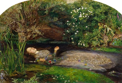 'Ofelia', de John Everett Millais, en la Tate Gallery.