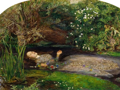 'Ofelia', de John Everett Millais, en la Tate Gallery.