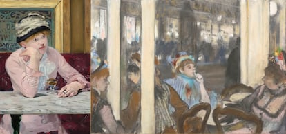 Degas y Manet