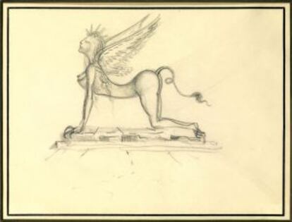 'Esfinge alteres', de Salvador Dalí.