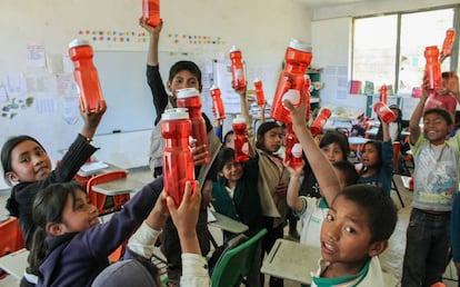 Proyecto para llevar agua segura a escuelas rurales de México.