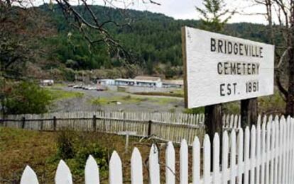 El cementerio de Bridgeville, el pueblo que ha sido vendido por Internet.