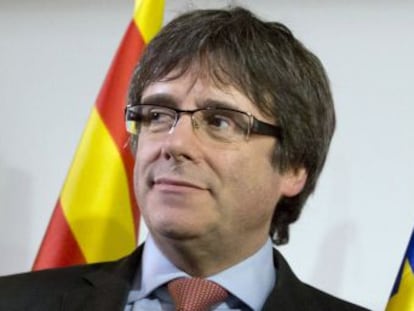 El expresidente catalán comparece hoy ante el juez, tras pasar la noche preso en Alemania